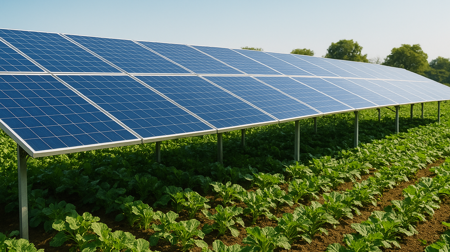 Balancing Agriculture and Solar PV in India
